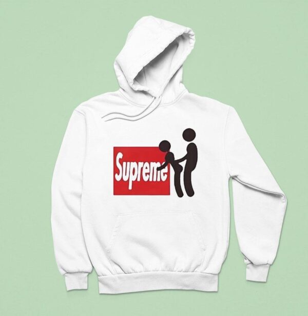 Supreme Meme Logo Hoodie