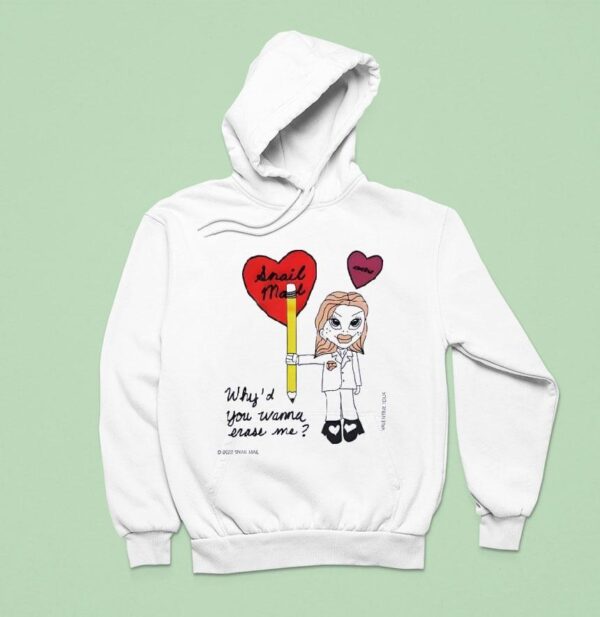 Sydney Sweeney Snail Mail Erase Me Hoodie