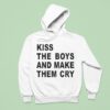 Sydney Sweeney Wearing Kiss The Boys And Make Them Cry Hoodie