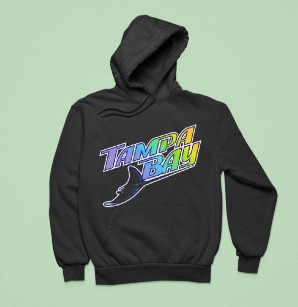 Tampa Bay Rays Logo Colors Hoodie