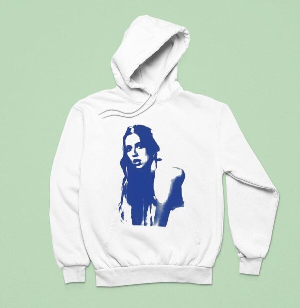 Tate Mcrae Blue White Hoodie