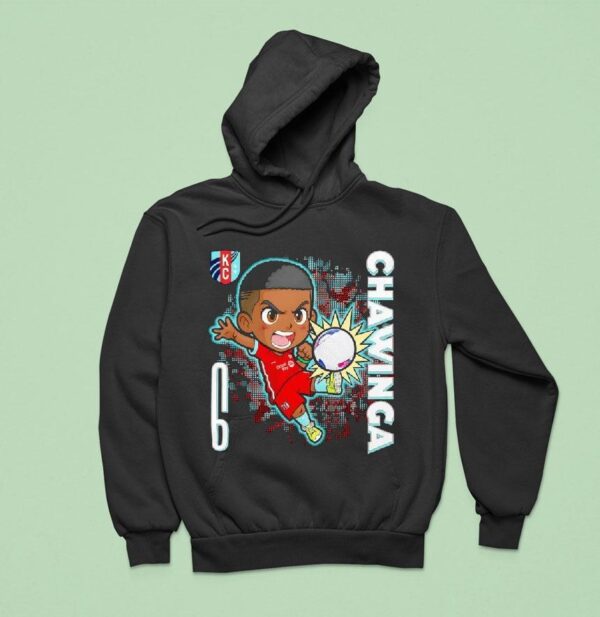 Temwa Chawinga Kansas City Current Soccer Chibi Hoodie