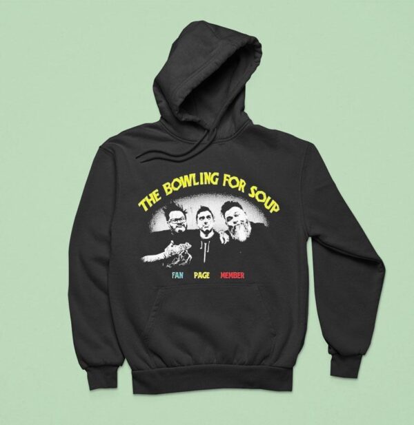 The Bowling For Soup Three Stooges Fan Page Member Hoodie