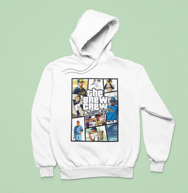 The Brew Crew Cream City Milwaukee Brewers Hoodie