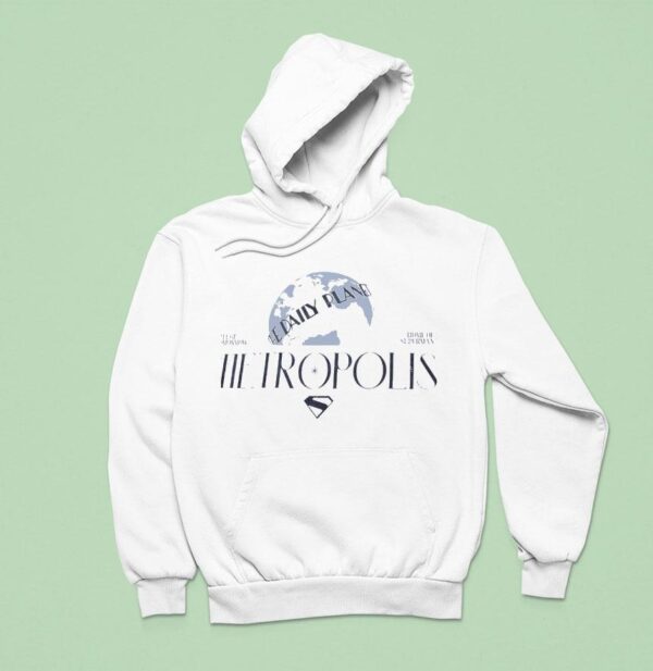 The Daily Planet Metropolis City Of Tomorrow Home Of Superman Hoodie