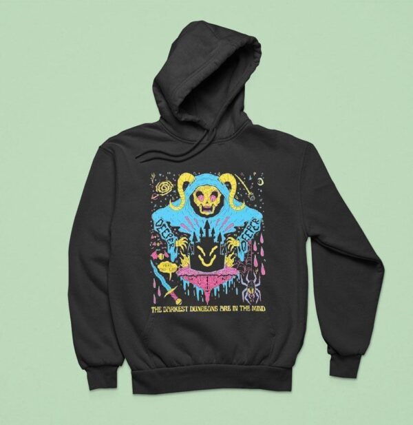 The Darkness Dungeon Are In The Mind Wizard Of Barge Hoodie