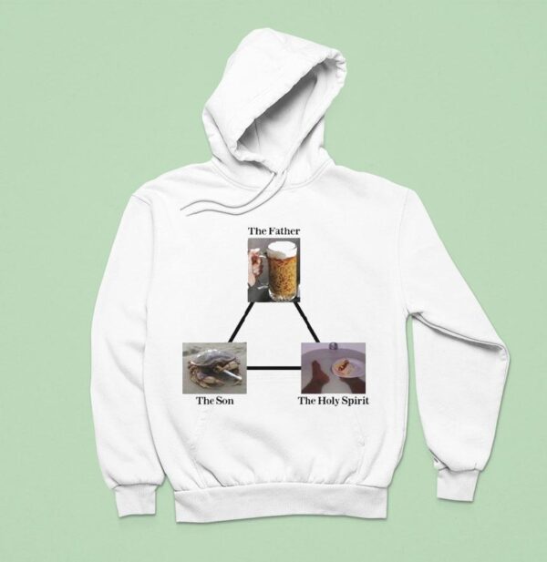 The Father The Son The Holy Spirit Trinity Hoodie