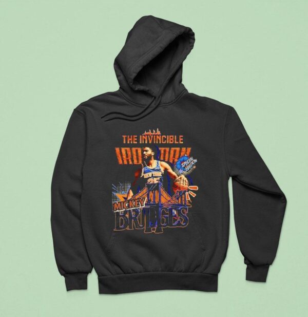 The Invincible Iron Man Mikal Bridges New York Knicks Basketball Hoodie