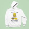 The Lonely Homer Seems To Drink At Moe S At Nigh Hoodie