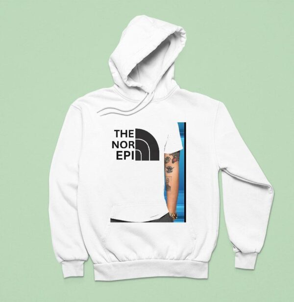 The Nor Epi Style The North Face Logo Parody Hoodie