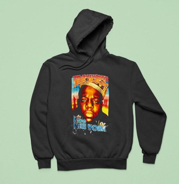 The Notorious Big The King Of New York Vintage Hoodie