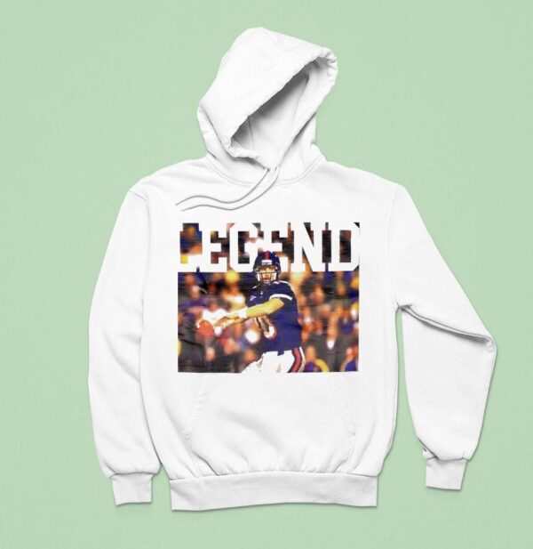 The Oxford Legend Eli Manning Ole Miss Rebels Football Hoodie
