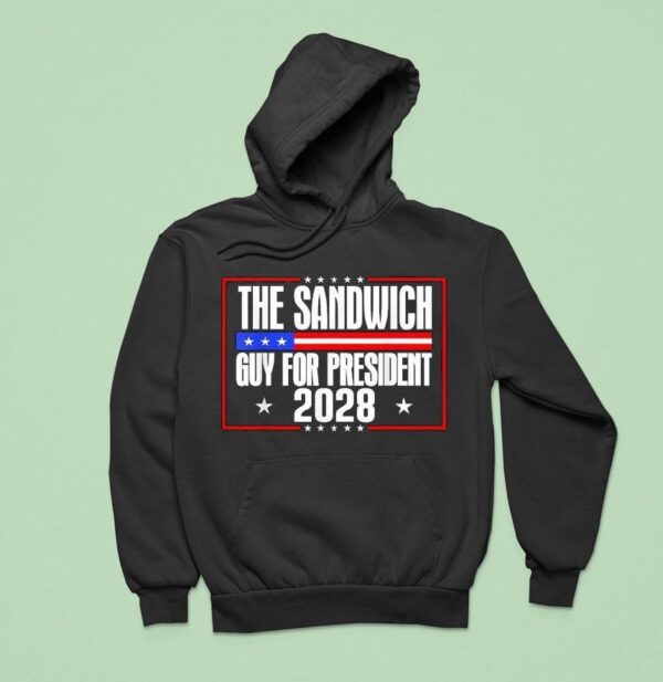 The Sandwich Guy For President Free Dc Hoodie