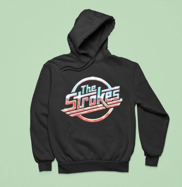 The Strokes Chrome Magna Logo Hoodie