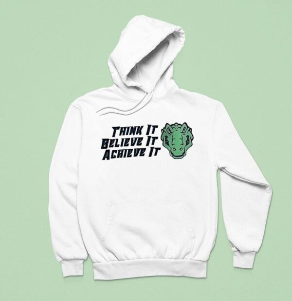 Think It Believe It Achieve It Archer Lodge Middle School Logo Hoodie