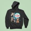 Three Raccoons Diet Coke Moon Hoodie