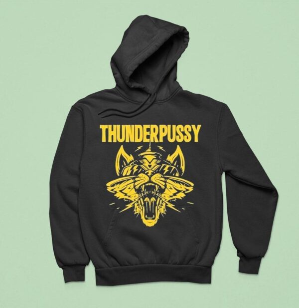 Thunderpussy Cat Head Hoodie