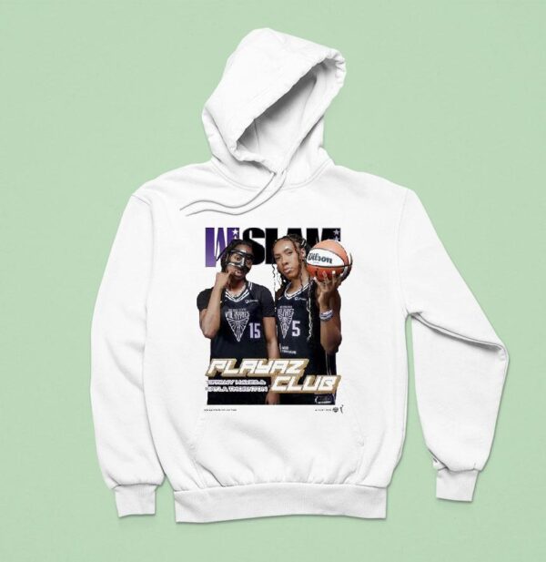 Tiffany Hayes And Kayla Thornton Wslam Playaz Club Golden State Valkyries Wnbpa Hoodie