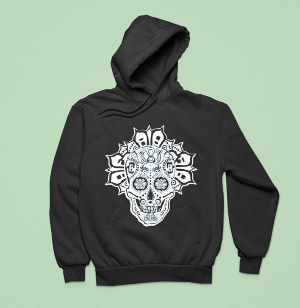 Top Miquiztli Skull Hoodie