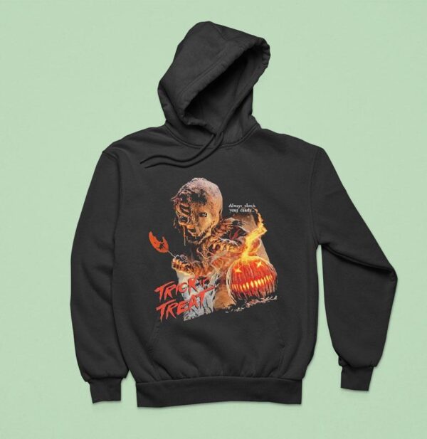 Trick R Treat Always Check Your Candy Sam Is Watching Hoodie