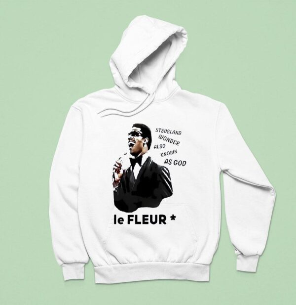 Tyler The Creator Wearing Stevie Wonder Also Know As God Le Fleur Hoodie