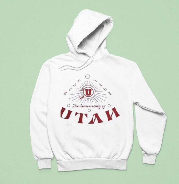 University Of Utah Estb Vintage Hoodie