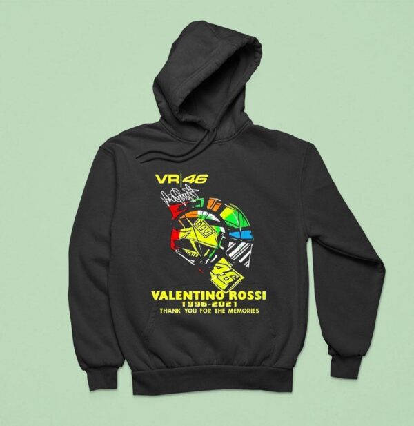 Valentino Rossi Vr Thank You For The Memories Signature Hoodie