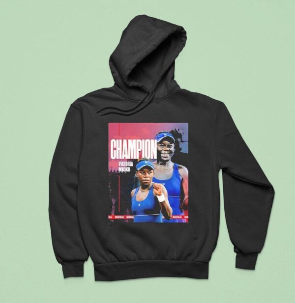 Victoria Mboko Years Old Defeats Naomi Osaka Achieved First Wta Title In Montreal Canadian Open Championship Hoodie