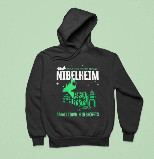 Visit Nibel Region Western Continent Nibelheim Small Town Big Secrets Final Fantasy Vii Hoodie