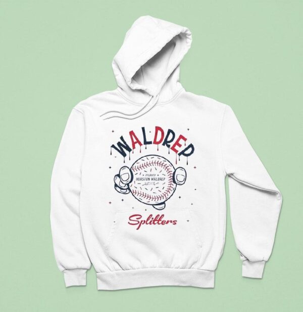 Waldrep Splitters Hurston Waldrep Atlanta Braves Baseball Hoodie