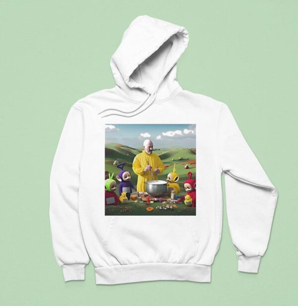 Walter White Breaking Bad Teletubbies Cartoon Hoodie