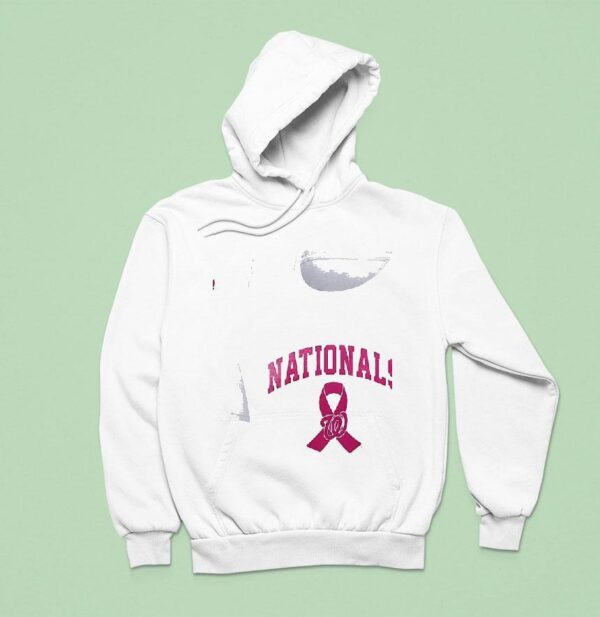 Washington Nationals Mlb Breast Cancer Awareness Hoodie