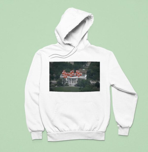 White House Positioning Photo Hoodie