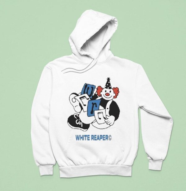 White Reaper Clownin Around Baby Rib Hoodie