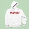 Who The Fuck Is Tre Cool Hoodie