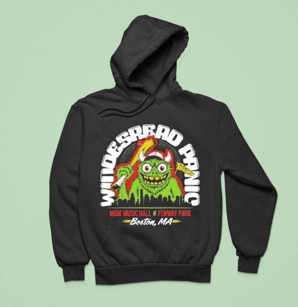 Widespread Panic Agust Mgm Music Hall At Fenway Park Boston Ma Boston Red Sox Masco Hoodie