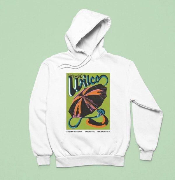 Wilco At The Salt Shed On Aug Hoodie