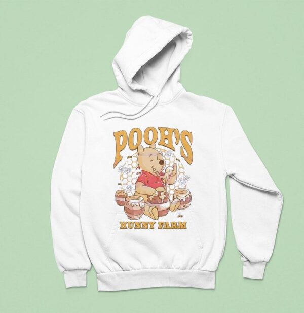 Winnie The Pooh Hunny Farm Vintage Disney Hoodie