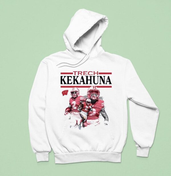 Wisconsin Ncaa Football Trech Kekahuna Hoodie