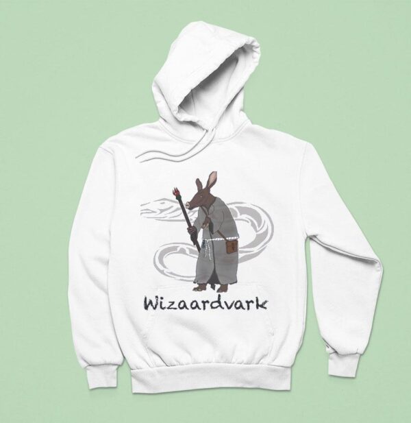Wizaardvark Mashup Between Wizard And Aardvark Hoodie