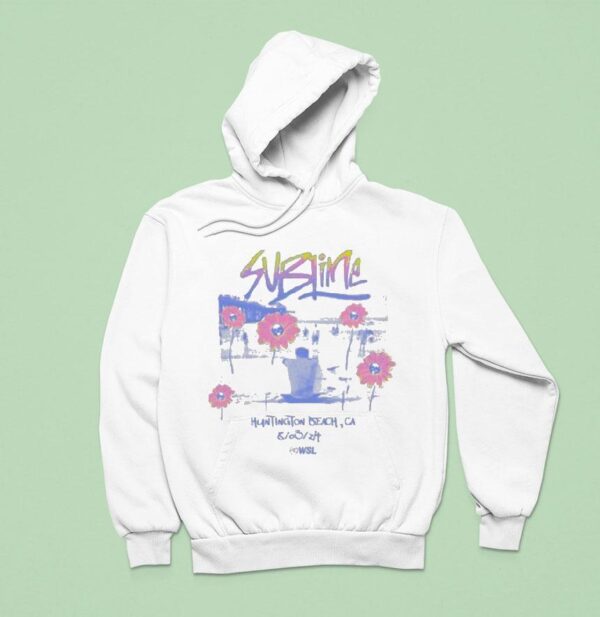 Wsl Sublime Think Huntington Beach Ca Hoodie