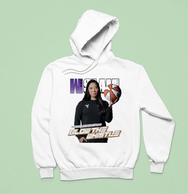 Wslam Natalie Nakase Blow The Whistle Golden State Valkyries Hoodie