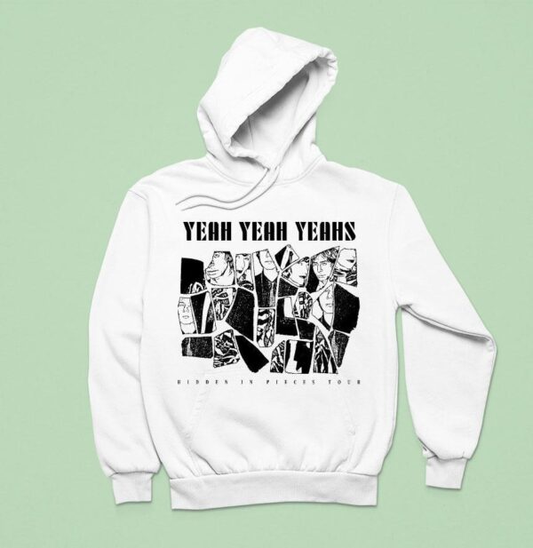 Yeah Yeah Yeahs Hidden In Pieces Tour Faces S Hoodie