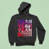 Yeah Yeah Yeahs Stacked Logo Eye Hoodie