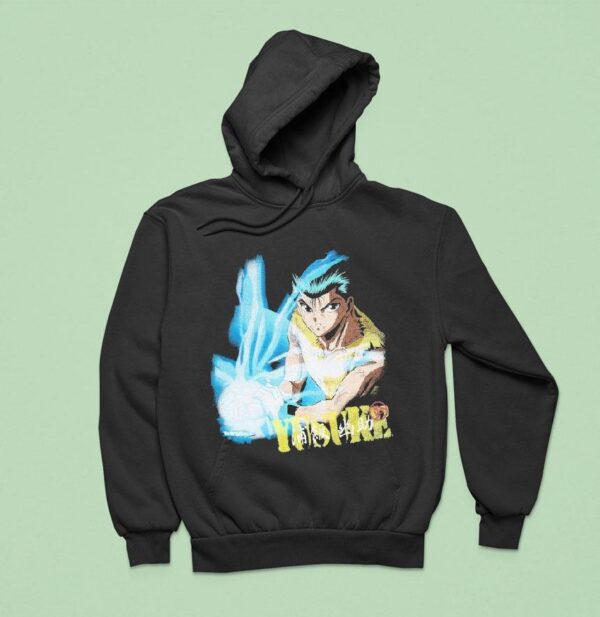 Yusuke Spirit Wave Mega Yuyu Hakusho Hoodie