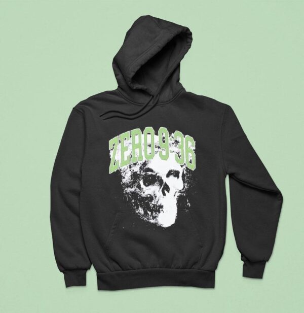 Zero College Skull Hoodie