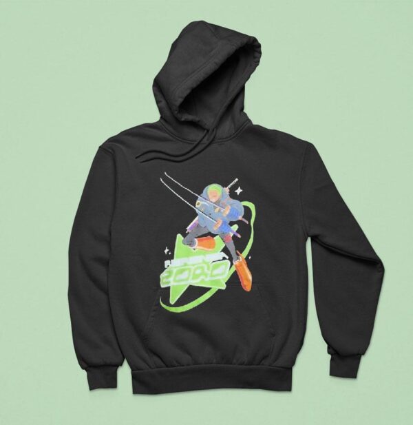 Zoro Futuristic Samurai Hoodie