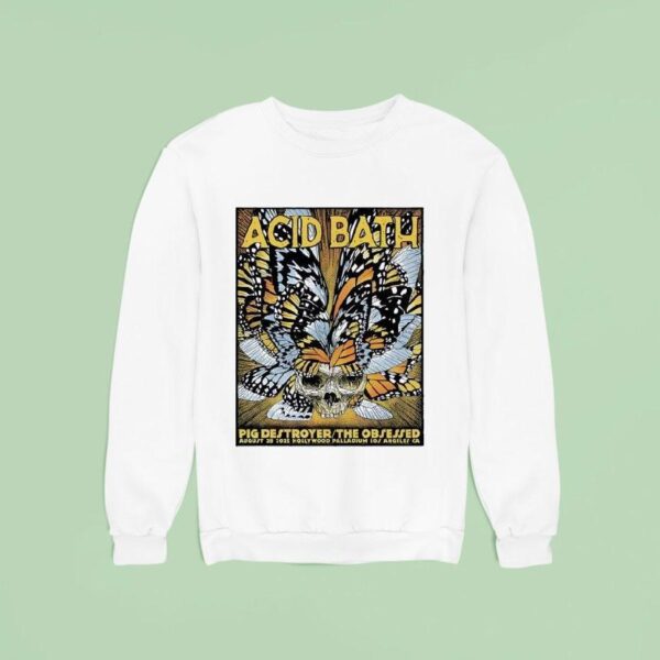 Los Angeles Ca Tour Acid Bath Sweatshirt