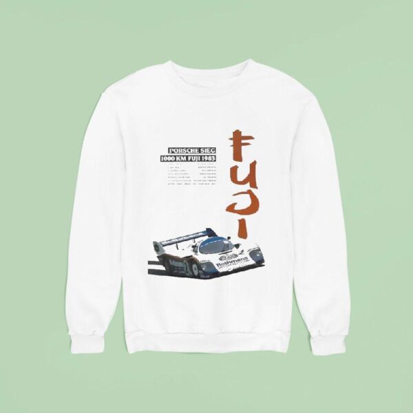 Km Fuji Porsche Sieg Sweatshirt