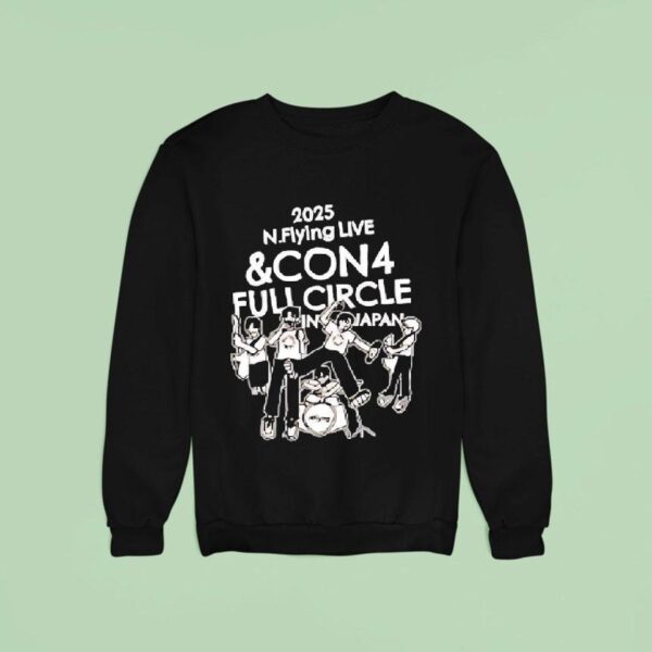 Nflying Live And Con Full Circle In Japan T Shirs Sweatshirt